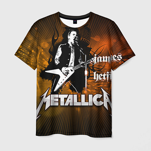 Мужская футболка Metallica: James Hetfield / 3D-принт – фото 1