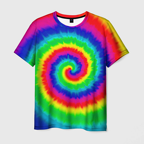 Мужская футболка Tie dye / 3D-принт – фото 1