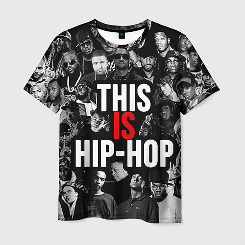 Мужская футболка This is hip-hop / 3D-принт – фото 1