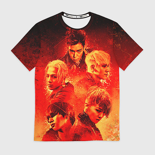 Мужская футболка Big Bang: Flame Boys / 3D-принт – фото 1