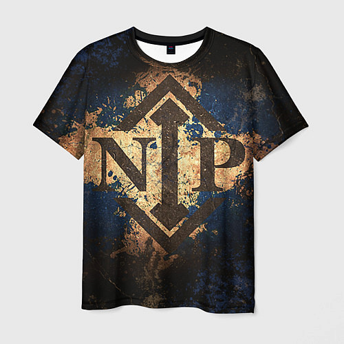 Мужская футболка NiP / 3D-принт – фото 1