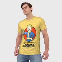 Футболка мужская Fallout 4: Pip-Boy, цвет: 3D-принт — фото 2