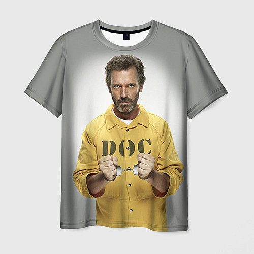 Мужская футболка DOC House / 3D-принт – фото 1