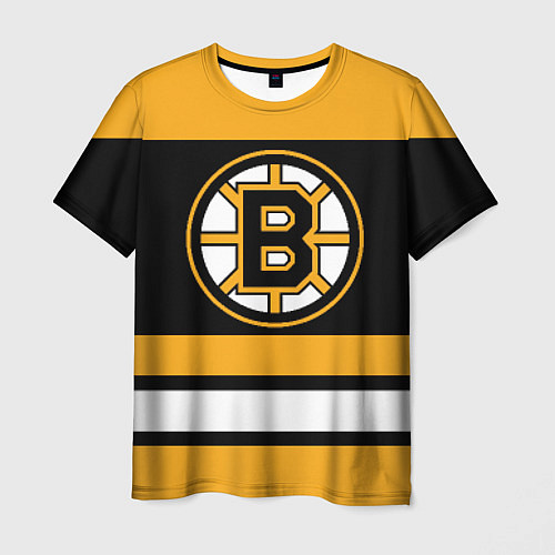 Мужская футболка Boston Bruins / 3D-принт – фото 1