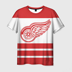 Футболка мужская Detroit Red Wings, цвет: 3D-принт