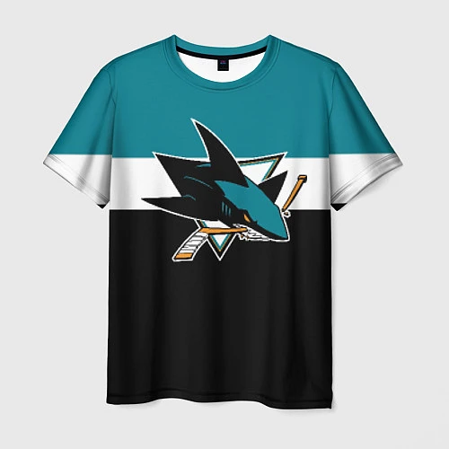Мужская футболка San Jose Sharks / 3D-принт – фото 1
