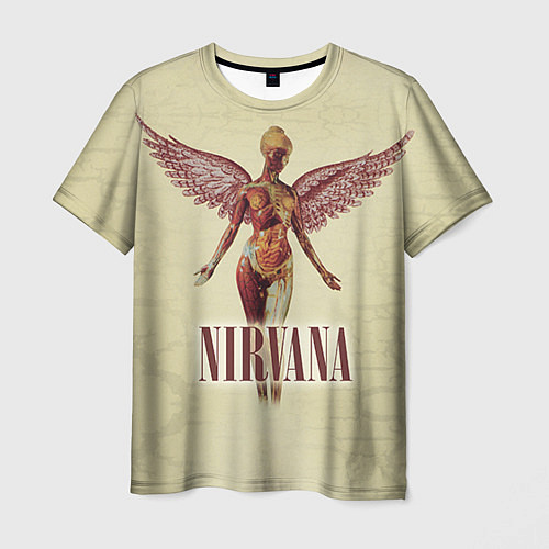 Мужская футболка Nirvana Angel / 3D-принт – фото 1