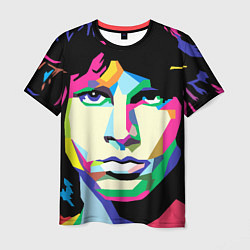 Футболка мужская Jim morrison, цвет: 3D-принт