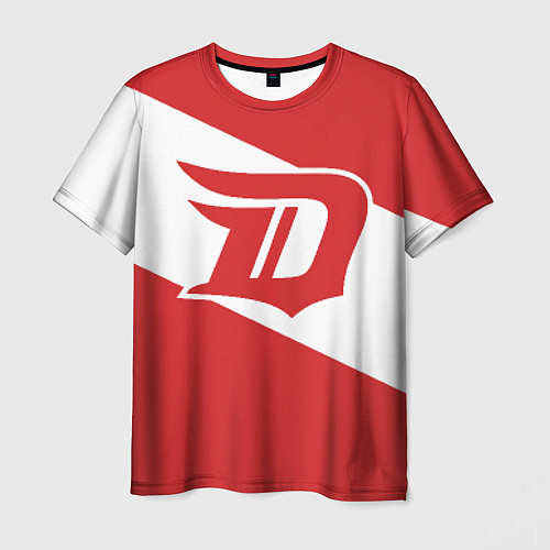 Мужская футболка Detroit Red Wings D / 3D-принт – фото 1