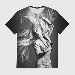 Футболка мужская Lady Gaga, цвет: 3D-принт