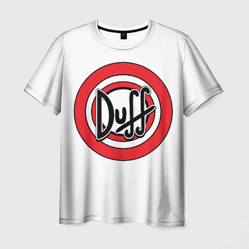 Мужская футболка Duff / 3D-принт – фото 1