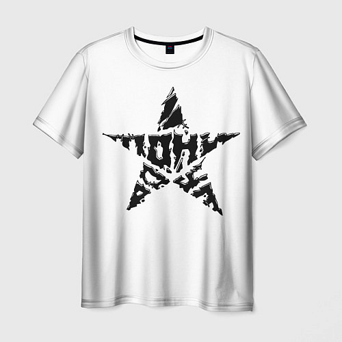 Мужская футболка Тони Раут звезда / 3D-принт – фото 1