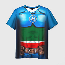 Футболка мужская Капитан Татарстан, цвет: 3D-принт
