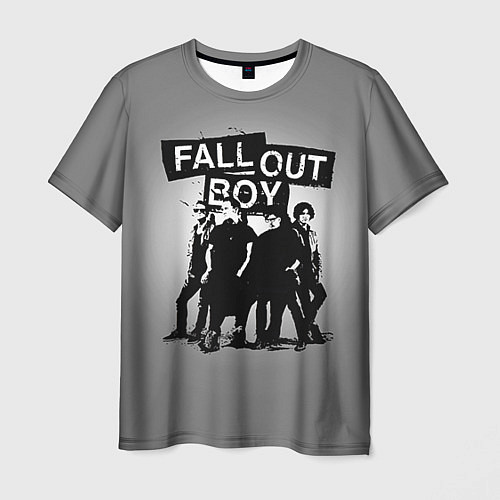 Мужская футболка Fall out boy / 3D-принт – фото 1