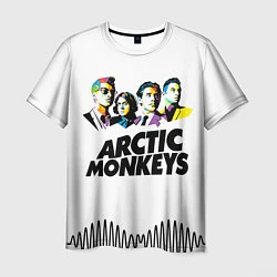 Футболка мужская Arctic Monkeys: Music Wave, цвет: 3D-принт