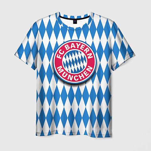 Мужская футболка FC Bayern Munchen / 3D-принт – фото 1