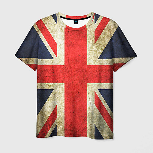 Мужская футболка Великобритания / 3D-принт – фото 1