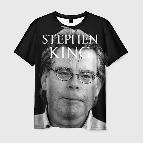 Мужская футболка Stephen King / 3D-принт – фото 1