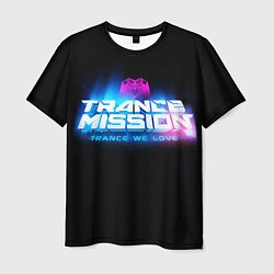 Футболка мужская Trancemission: Trance we love, цвет: 3D-принт