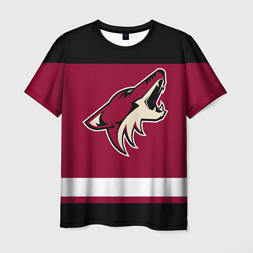 Мужская футболка Arizona Coyotes / 3D-принт – фото 1