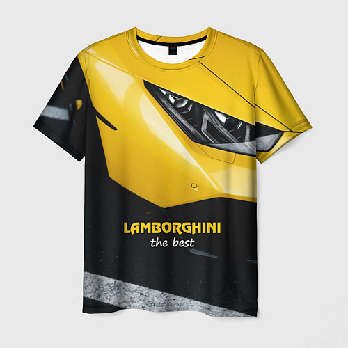 Мужская футболка Lamborghini the best / 3D-принт – фото 1