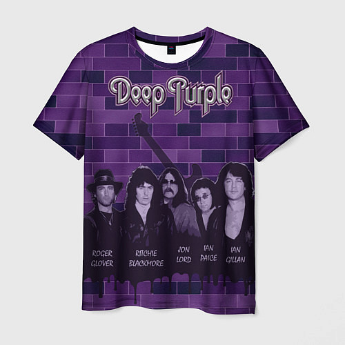Мужская футболка Deep Purple / 3D-принт – фото 1