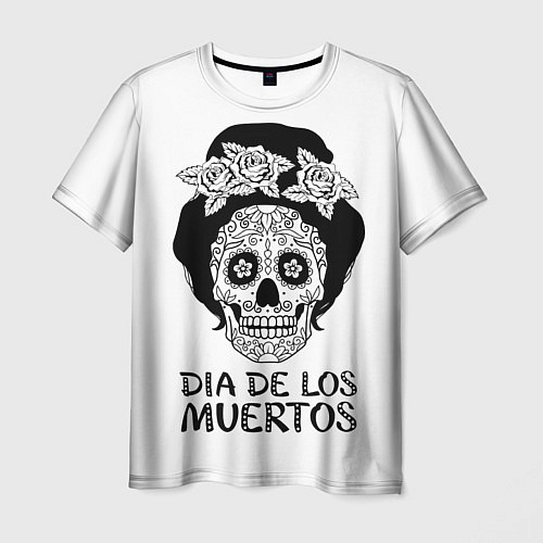 Мужская футболка День мертвецов / 3D-принт – фото 1