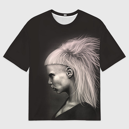 Мужская футболка оверсайз Die Antwoord GIrl / 3D-принт – фото 1
