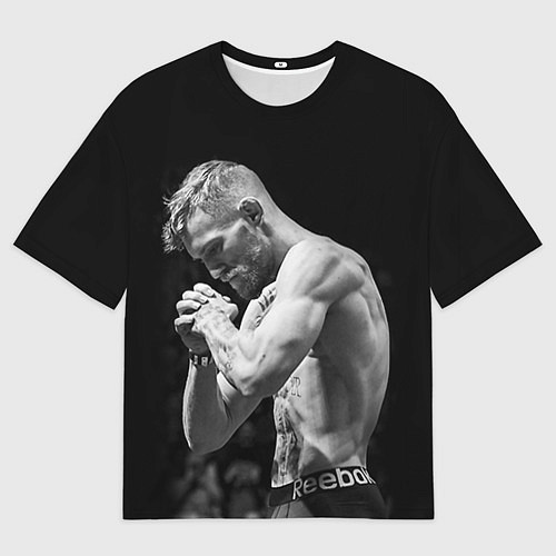 Мужская футболка оверсайз Conor McGregor: Mono / 3D-принт – фото 1