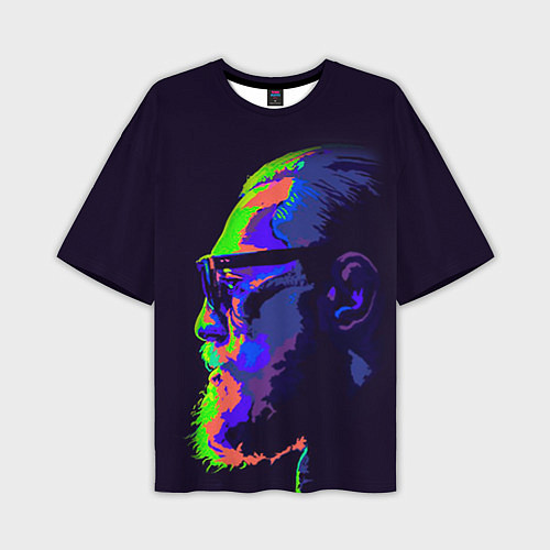 Мужская футболка оверсайз McGregor Neon / 3D-принт – фото 1