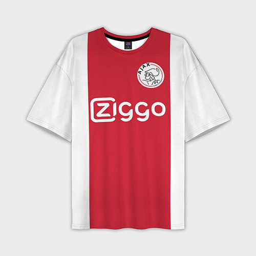 Мужская футболка оверсайз Ajax FC: Ziggo / 3D-принт – фото 1
