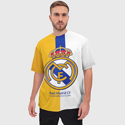 Футболка оверсайз мужская Real Madrid CF, цвет: 3D-принт — фото 2
