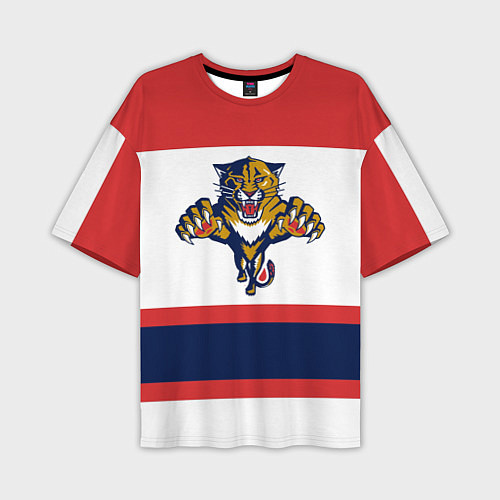 Мужская футболка оверсайз Florida Panthers / 3D-принт – фото 1