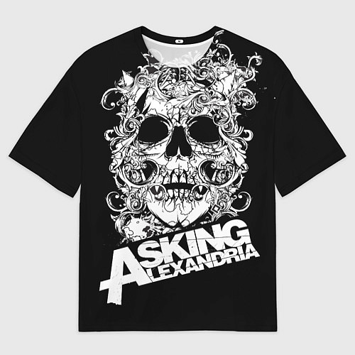 Мужская футболка оверсайз Asking Alexandria / 3D-принт – фото 1