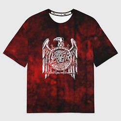 Футболка оверсайз мужская Slayer: Blooded Eagle, цвет: 3D-принт