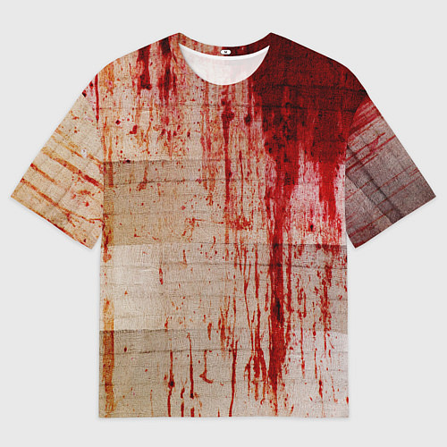 Мужская футболка оверсайз Бинты 1 / 3D-принт – фото 1