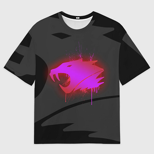 Мужская футболка оверсайз CS:GO: iBUYPOWER Black Сollection / 3D-принт – фото 1