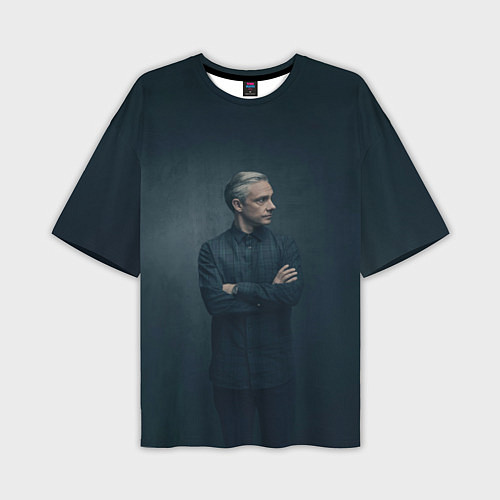 Мужская футболка оверсайз Доктор в рубашке / 3D-принт – фото 1