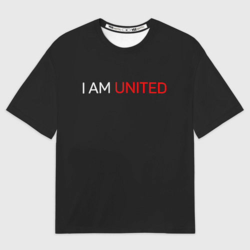 Мужская футболка оверсайз Manchester United team / 3D-принт – фото 1