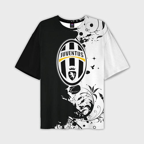 Мужская футболка оверсайз Juventus4 / 3D-принт – фото 1