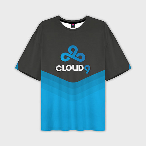 Мужская футболка оверсайз Cloud 9 Uniform / 3D-принт – фото 1