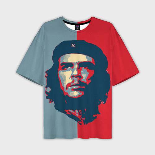 Мужская футболка оверсайз Che Guevara / 3D-принт – фото 1