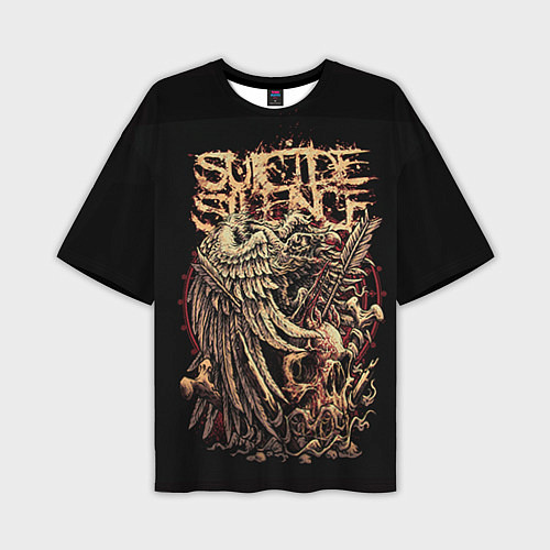 Мужская футболка оверсайз Suicide Silence / 3D-принт – фото 1