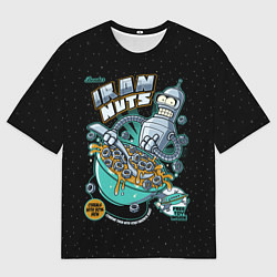 Футболка оверсайз мужская Iron Nuts, цвет: 3D-принт