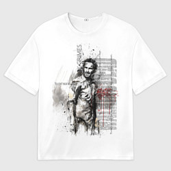 Футболка оверсайз мужская Rick Grimes, цвет: 3D-принт