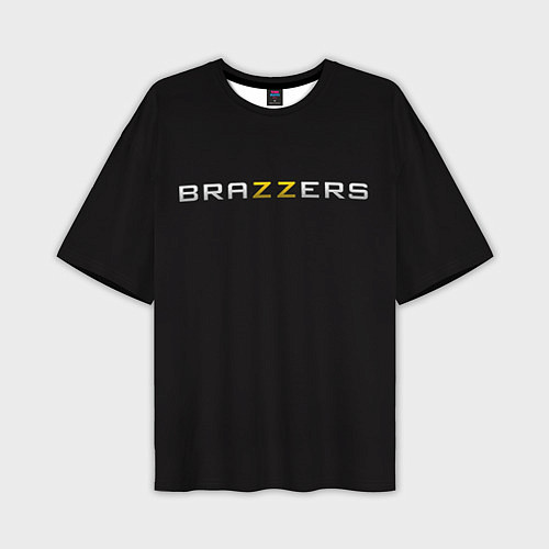 Мужская футболка оверсайз Brazzers / 3D-принт – фото 1