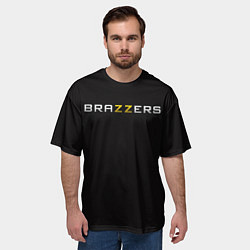 Футболка оверсайз мужская Brazzers, цвет: 3D-принт — фото 2