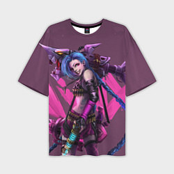 Мужская футболка оверсайз Jinx