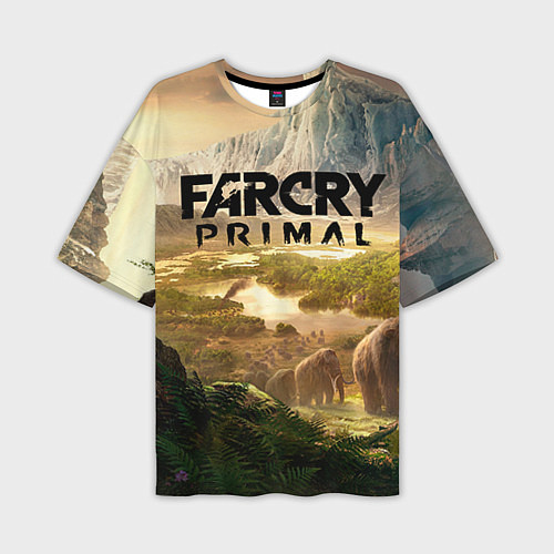 Мужская футболка оверсайз Far Cry: Primal / 3D-принт – фото 1
