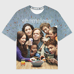 Футболка оверсайз мужская Shameless, цвет: 3D-принт